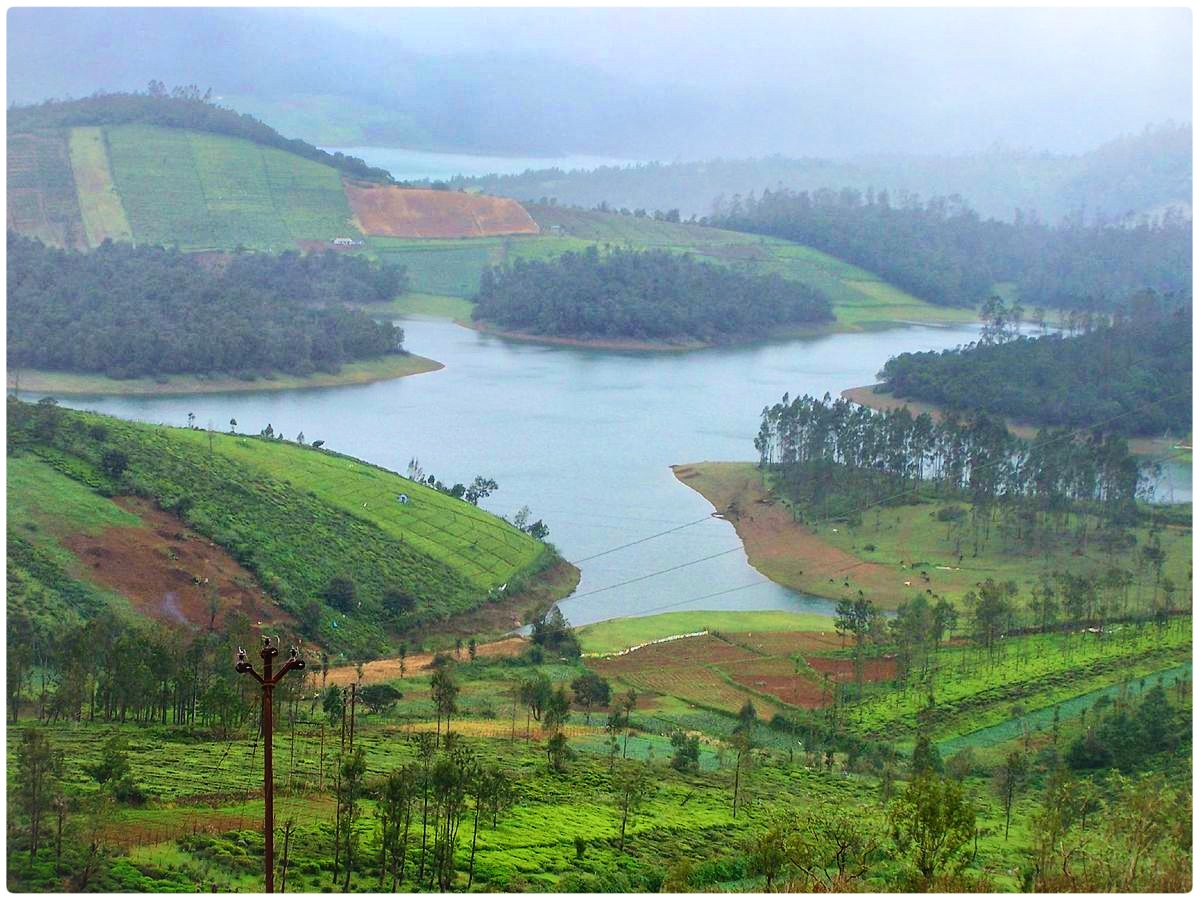 ooty tourist places with distance