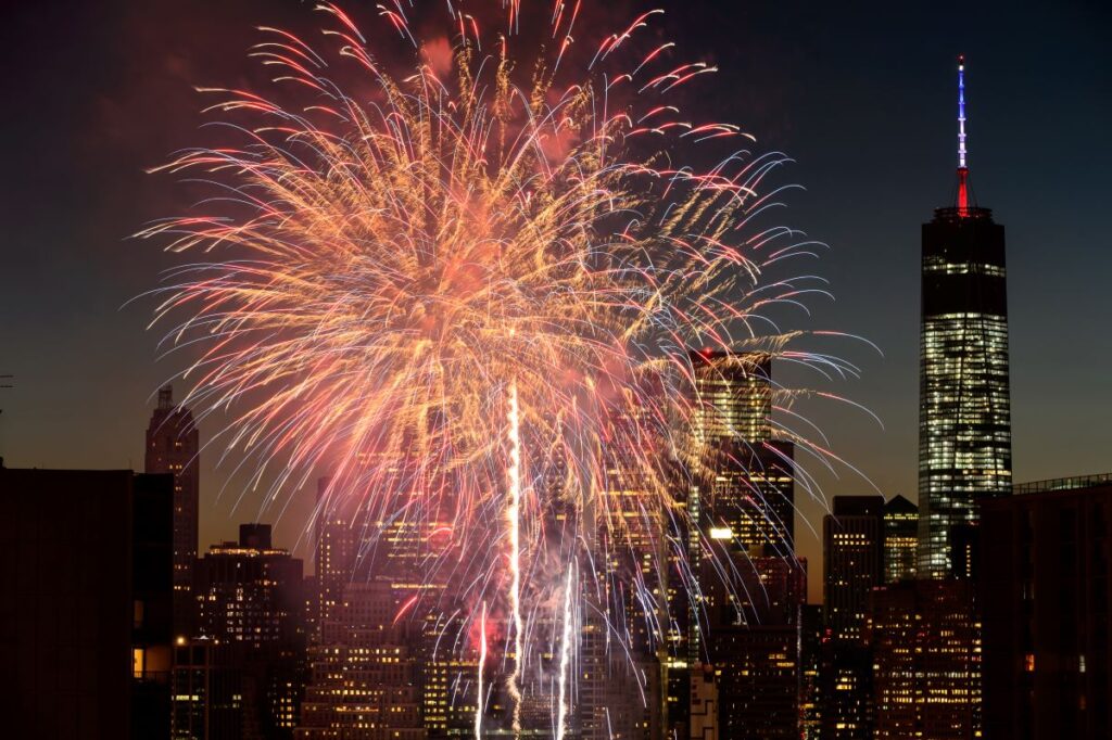 USA Best 11 Fireworks Shows in New Year