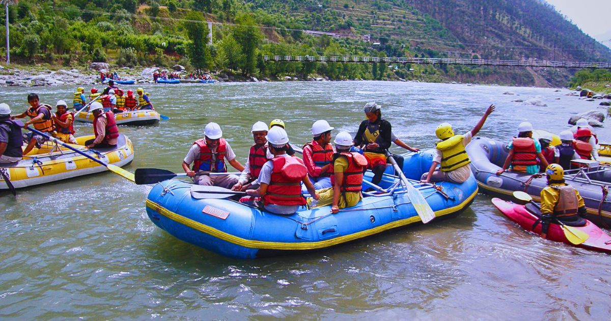 River Rafting on the Spiti and Pin Rivers