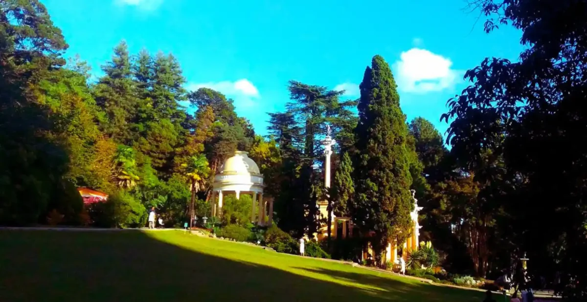 The Olympic Park and Arboretum in Sochi